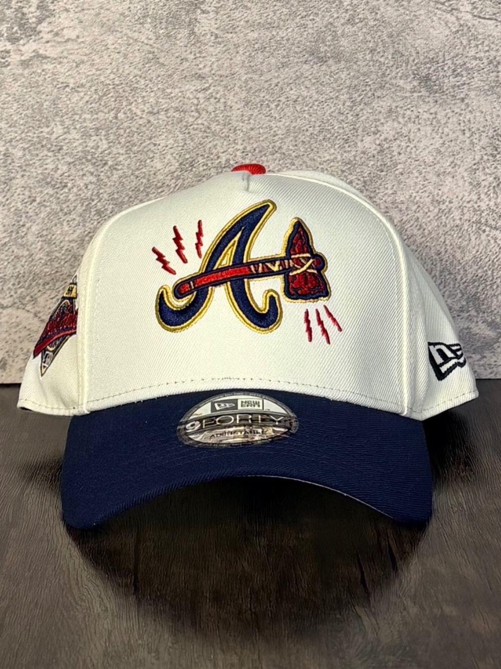 New Era 9FORTY Atlanta Braves Tomahawk A⚡️1996 World Series Snapback MLB Hat NWT